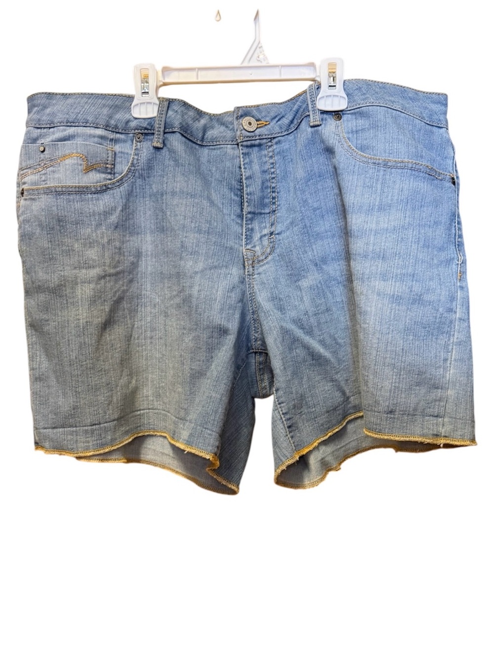 Faded Glory Light Blue Cutoff Denim Shorts